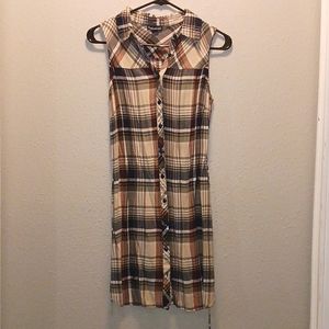 Fashion Web plaid dress
